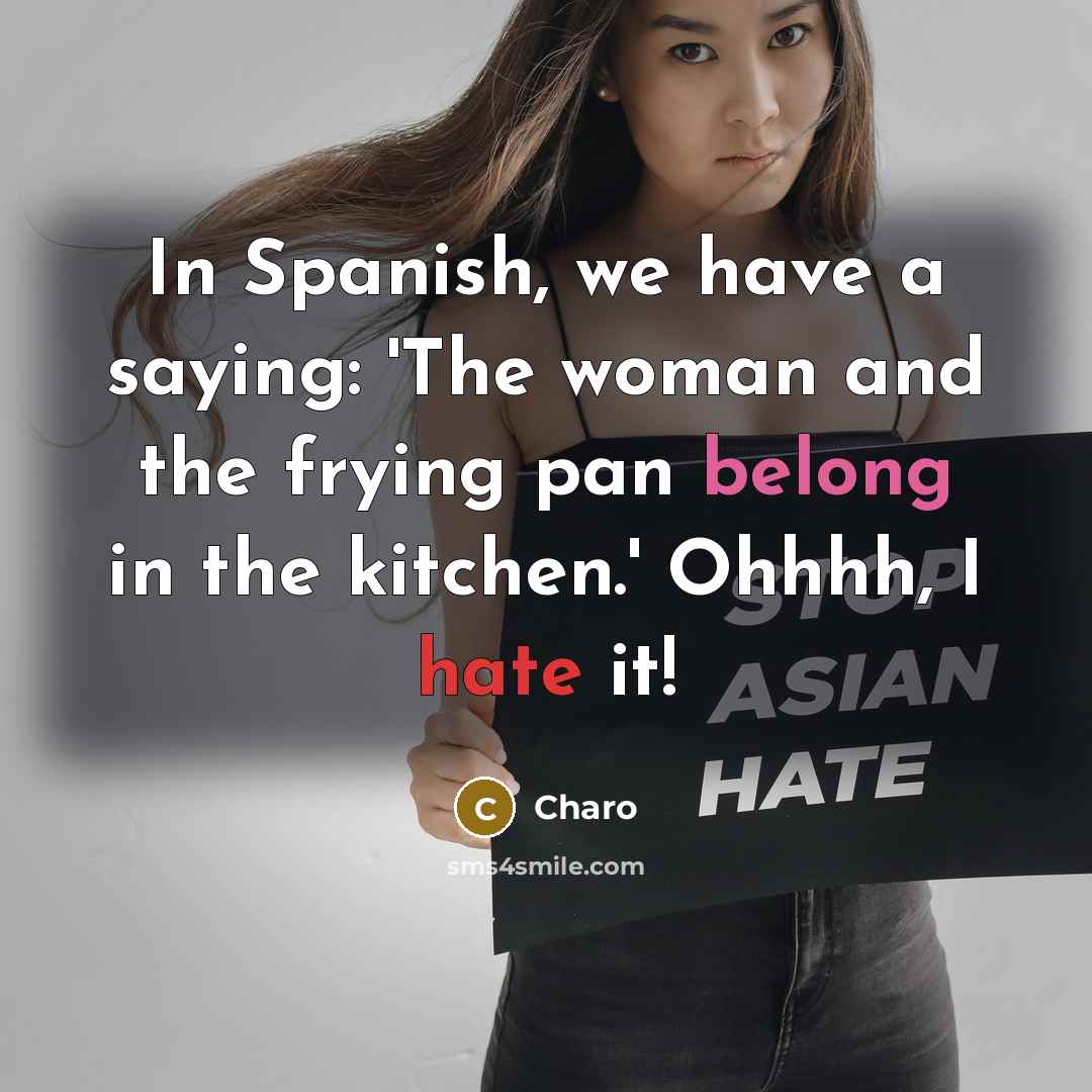 “In Spanish, we have a saying: 'The woman and the…” quote by Charo