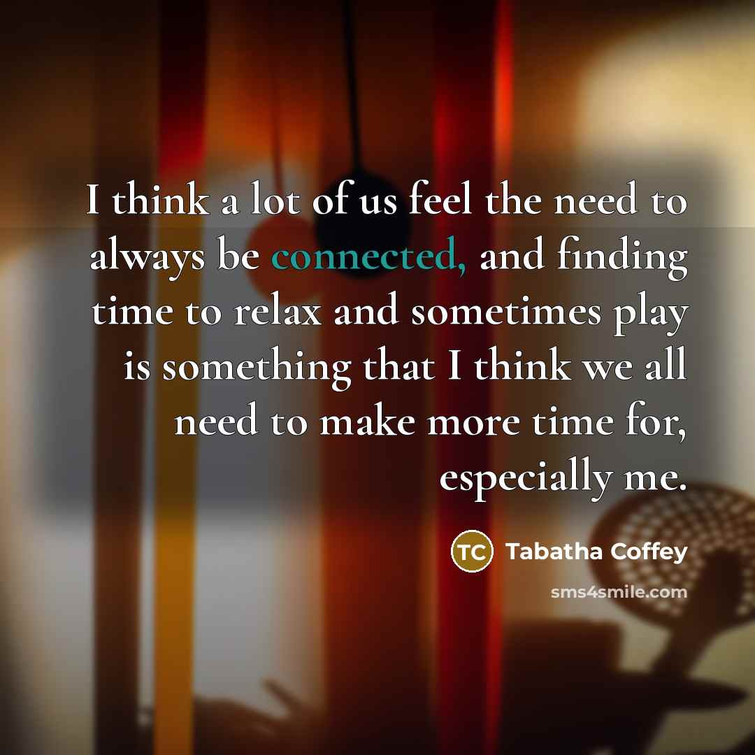 “I think a lot of us feel the need to…” quote by Tabatha Coffey