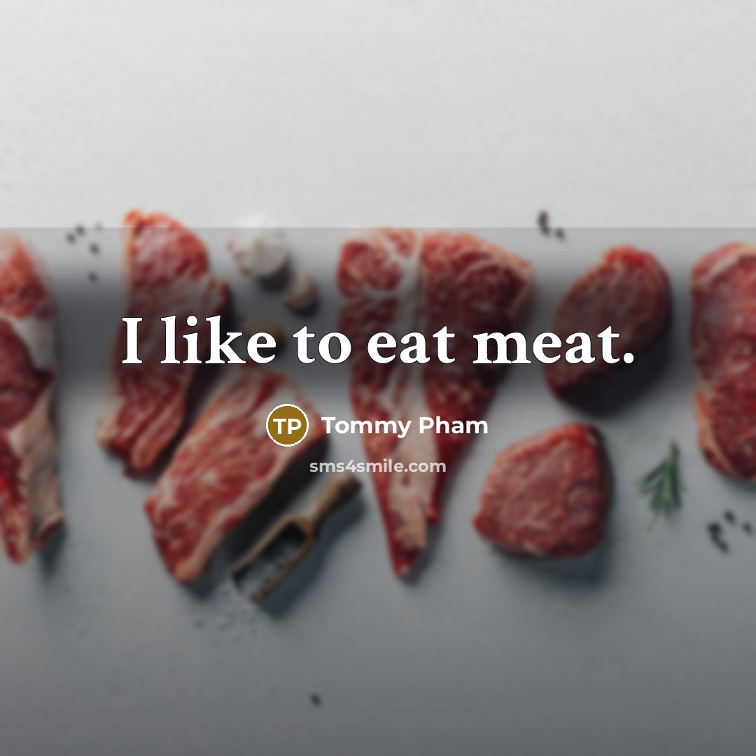 “I like to eat meat.…” quote by Tommy Pham
