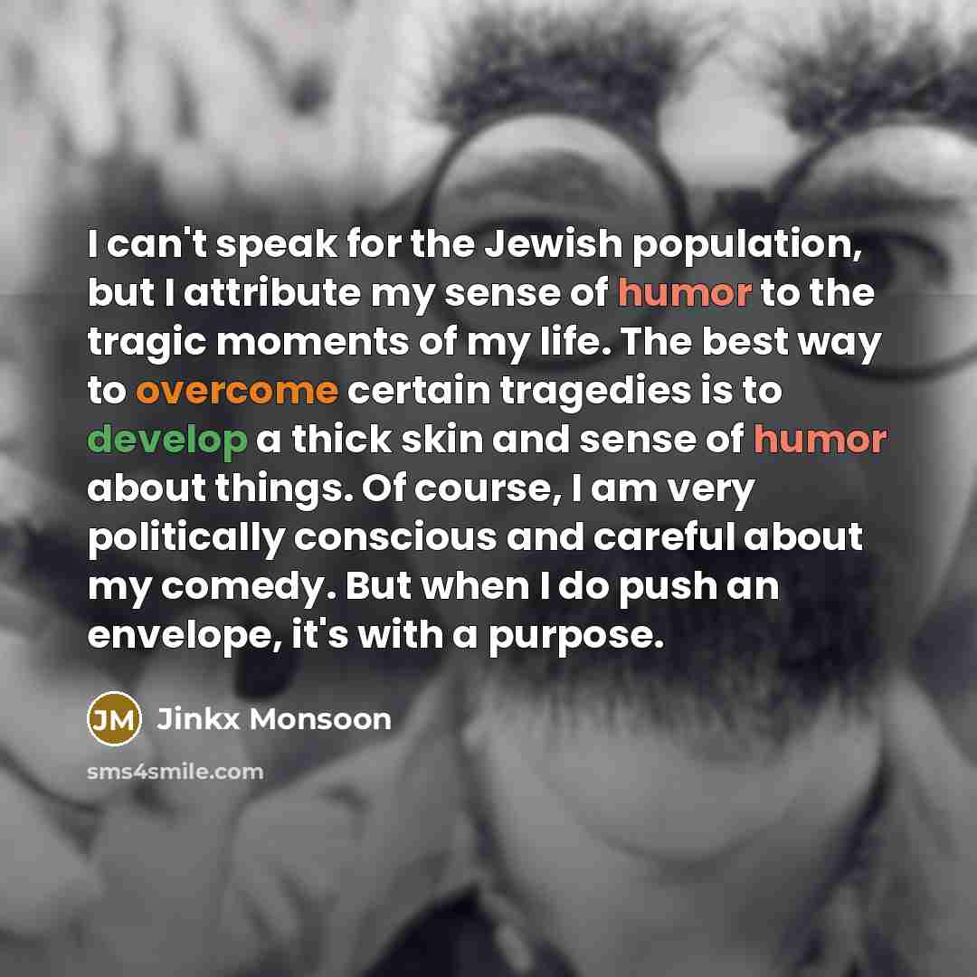 “I can't speak for the Jewish population, but I attribute…” quote by Jinkx Monsoon