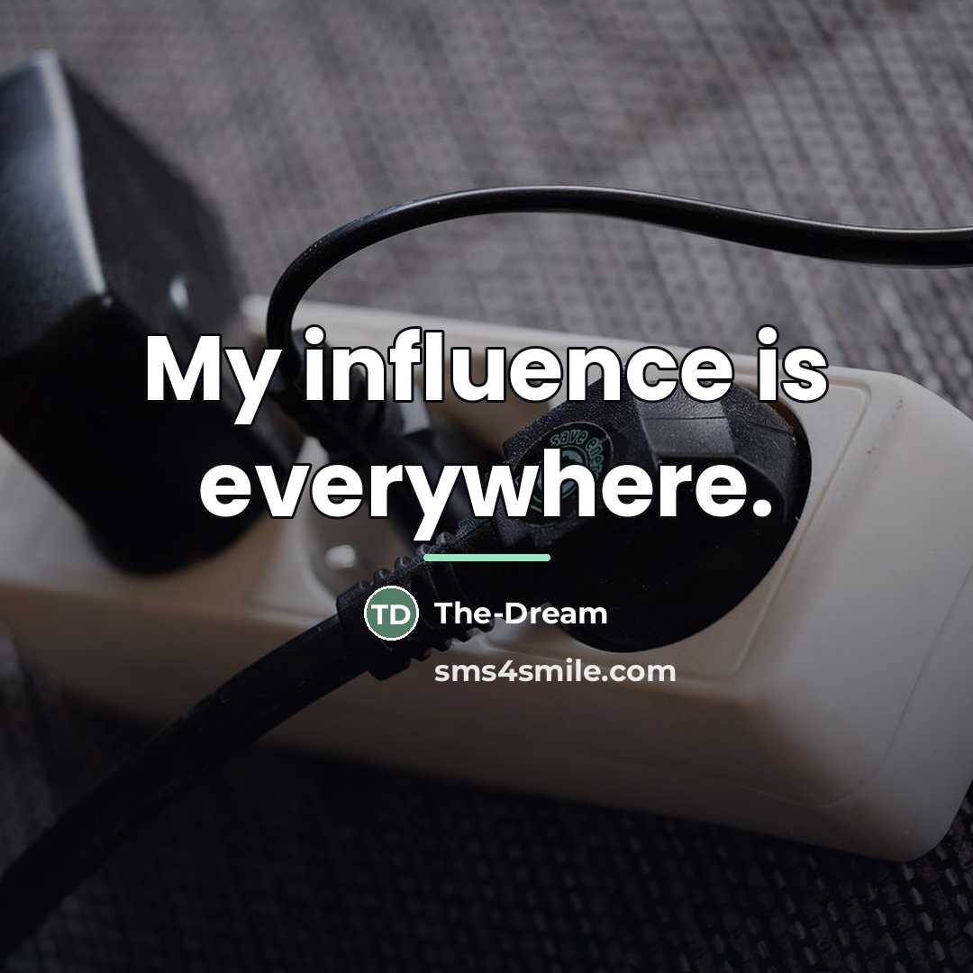 “My influence is everywhere.…” quote by The-Dream