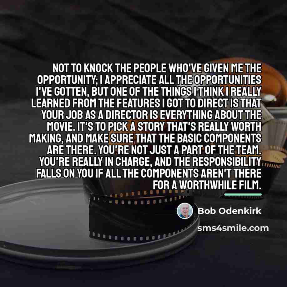 “Not to knock the people who've given me the opportunity;…” quote by Bob Odenkirk