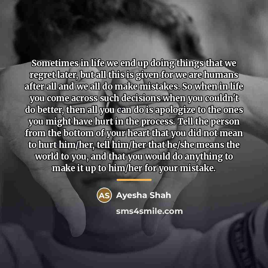 “Sometimes in life we end up doing things that we…” quote by Anonymous
