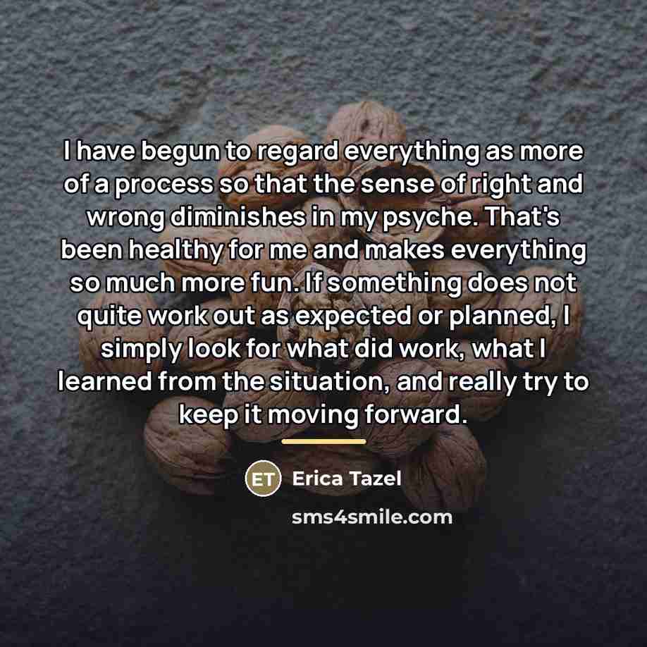 “I have begun to regard everything as more of a…” quote by Erica Tazel