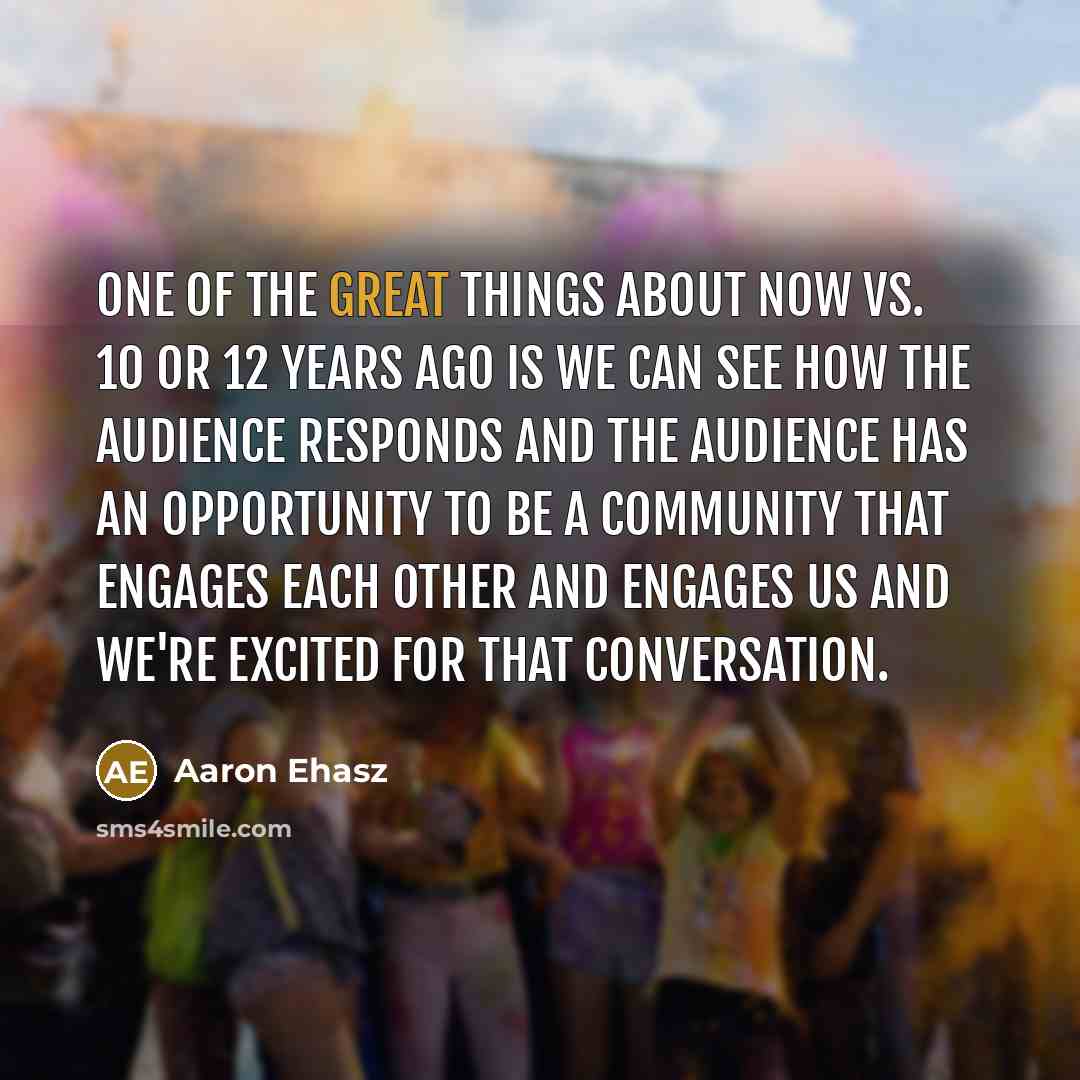“One of the great things about now vs. 10 or…” quote by Aaron Ehasz