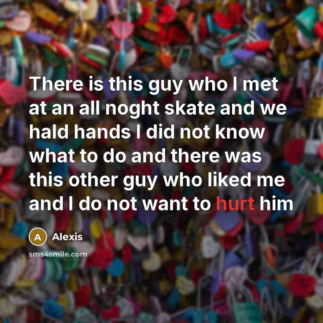 “There is this guy who I met at an all…” quote by Alexis