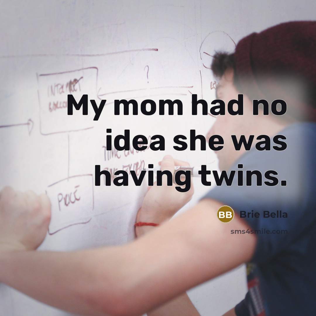 “My mom had no idea she was having twins.…” quote by Brie Bella