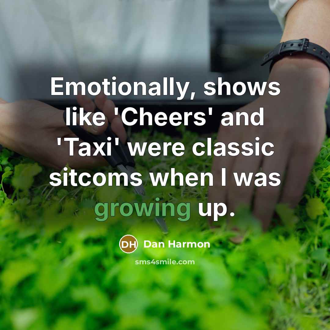 “Emotionally, shows like 'Cheers' and 'Taxi' were classic sitcoms when…” quote by Dan Harmon