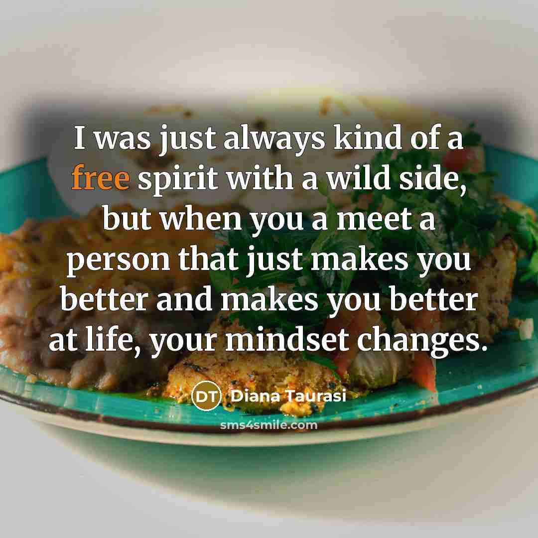 “I was just always kind of a free spirit with…” quote by Diana Taurasi