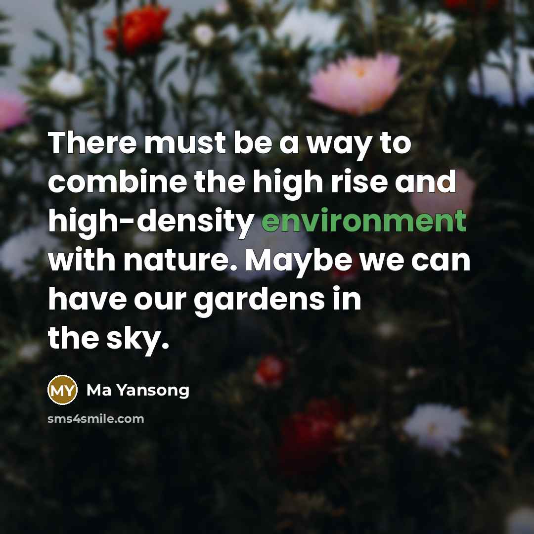 “There must be a way to combine the high rise…” quote by Ma Yansong