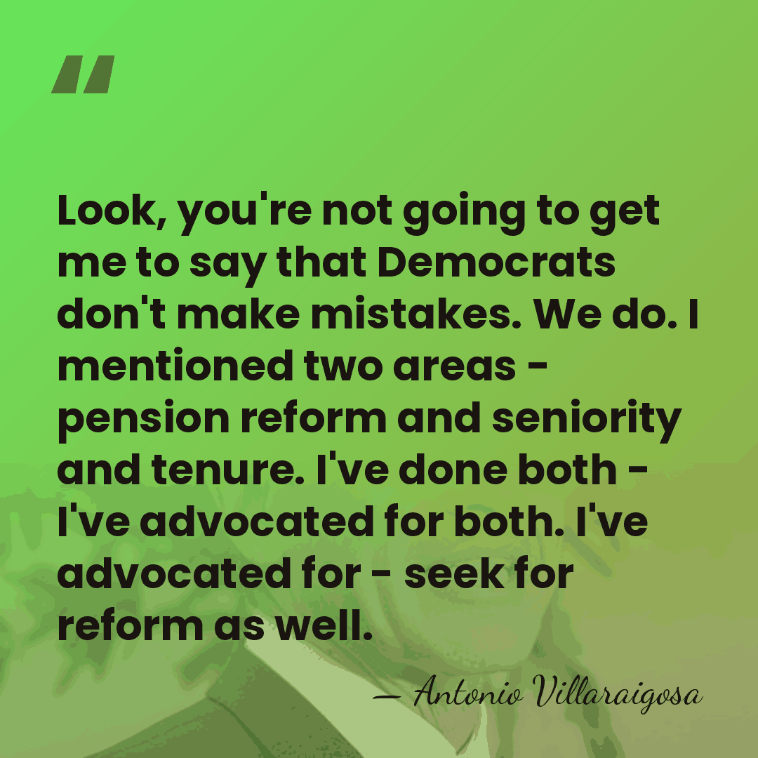 Look, you're not going to get me to say that Democrats don't&hellip; - Antonio Villaraigosa