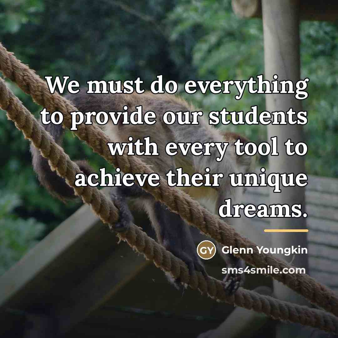 “We must do everything to provide our students with every…” quote by Glenn Youngkin