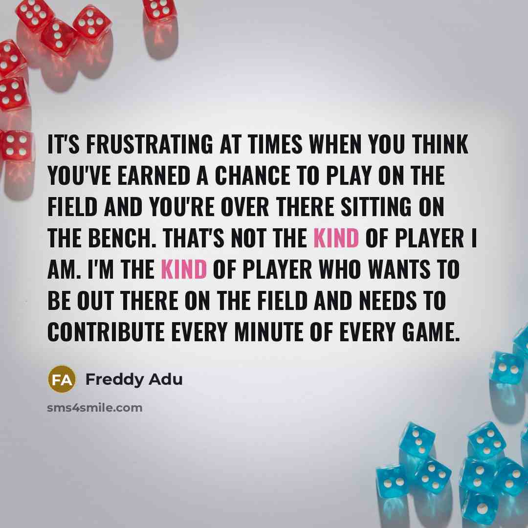 “It's frustrating at times when you think you've earned a…” quote by Freddy Adu