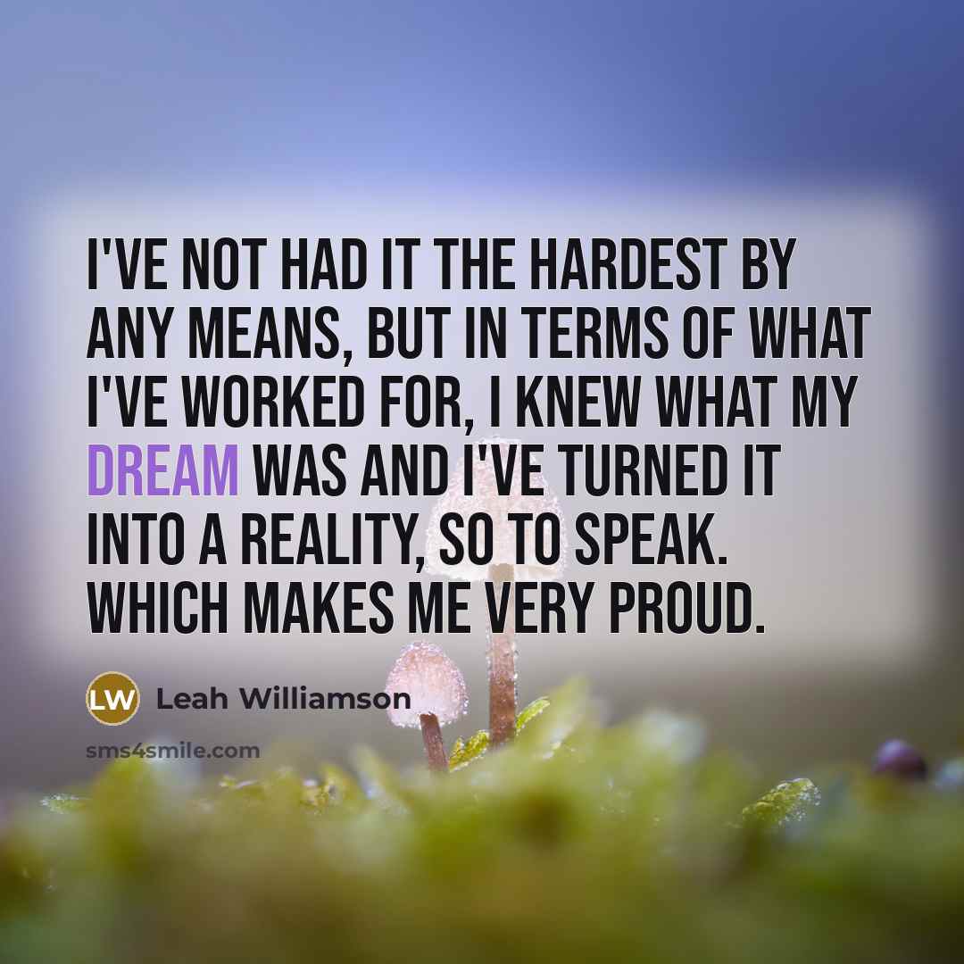 “I've not had it the hardest by any means, but…” quote by Leah Williamson