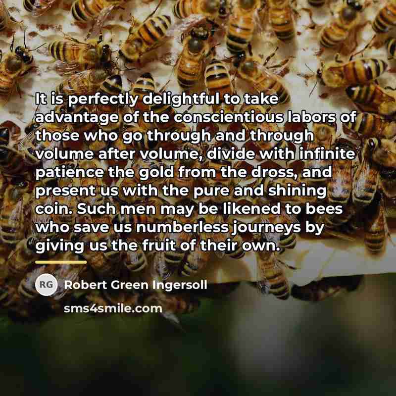 “It is perfectly delightful to take advantage of the conscientious…” quote by Robert Green Ingersoll