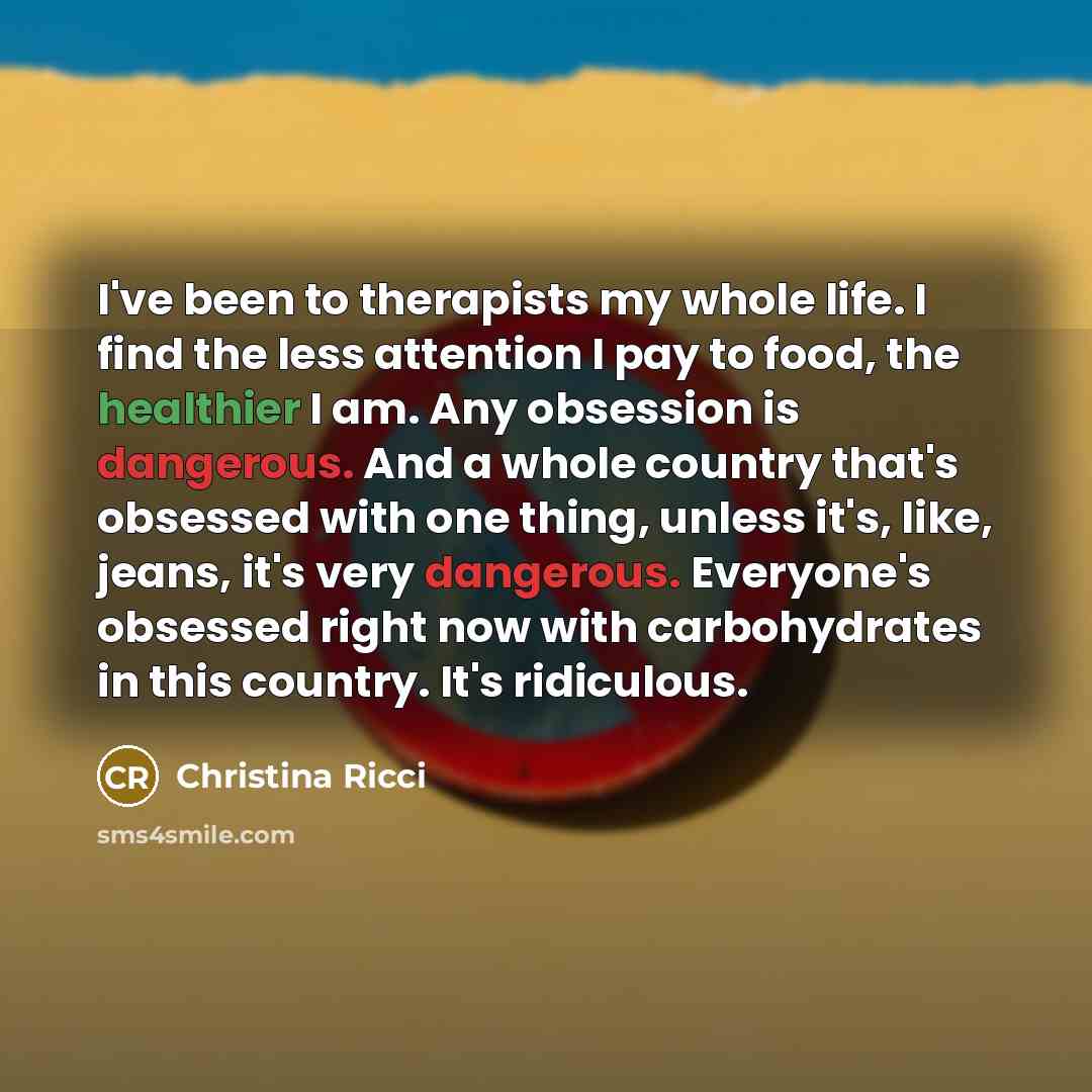 “I've been to therapists my whole life. I find the…” quote by Christina Ricci
