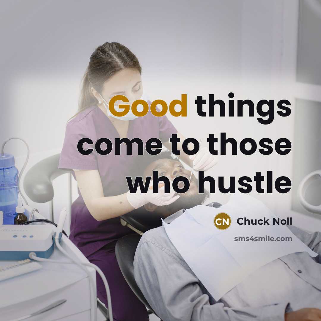 “Good things come to those who hustle…” quote by Chuck Noll