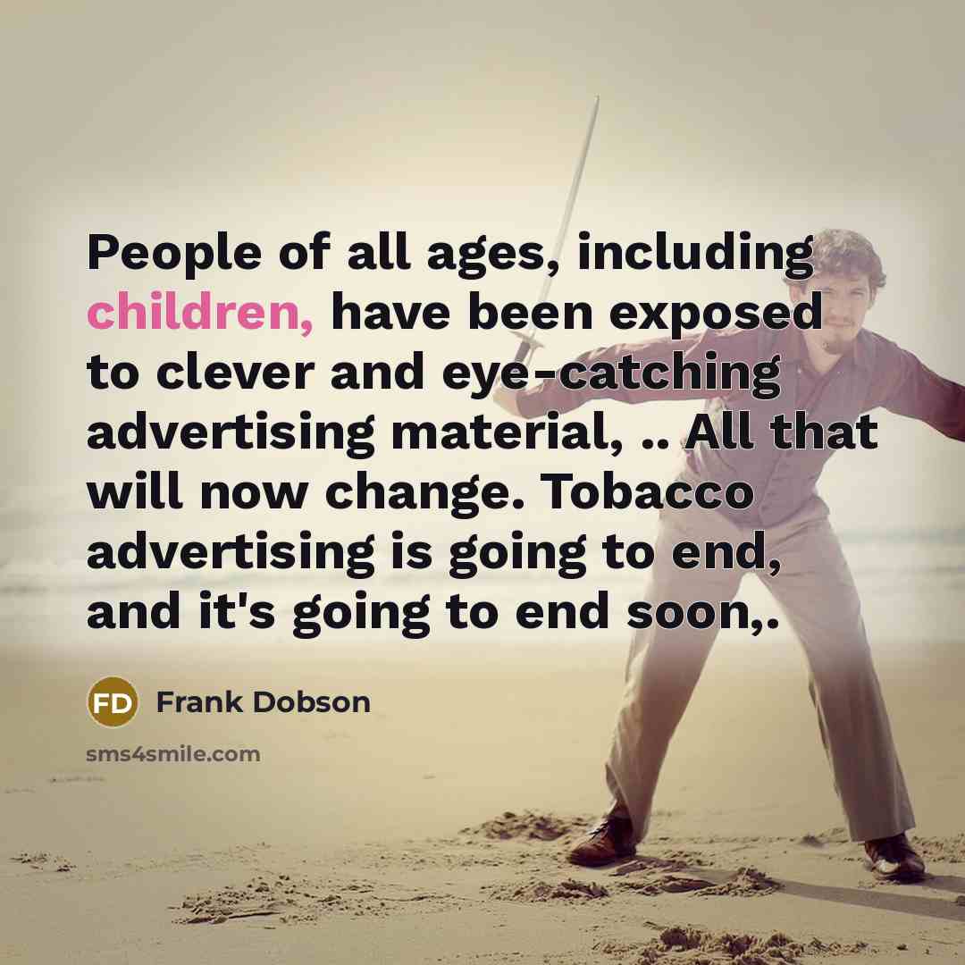 “People of all ages, including children, have been exposed to…” quote by Frank Dobson