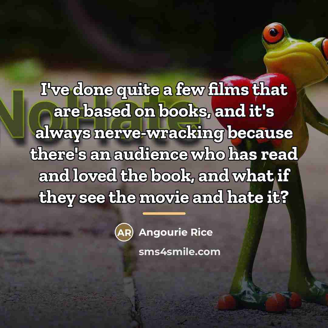 “I've done quite a few films that are based on…” quote by Angourie Rice