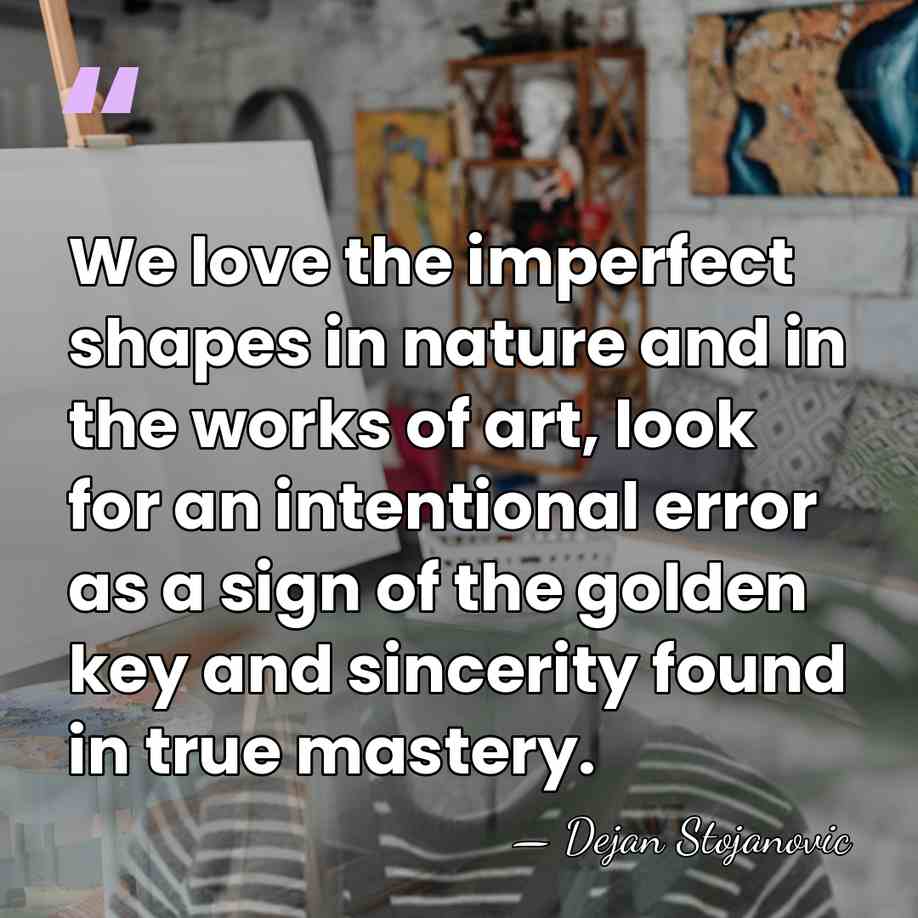 We love the imperfect shapes in nature and in the works of&hellip; - Dejan Stojanovic