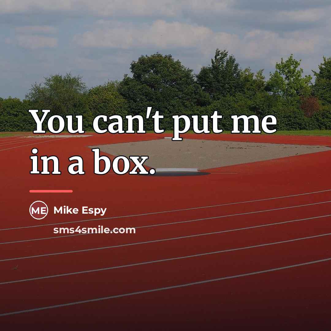 “You can't put me in a box.…” quote by Mike Espy