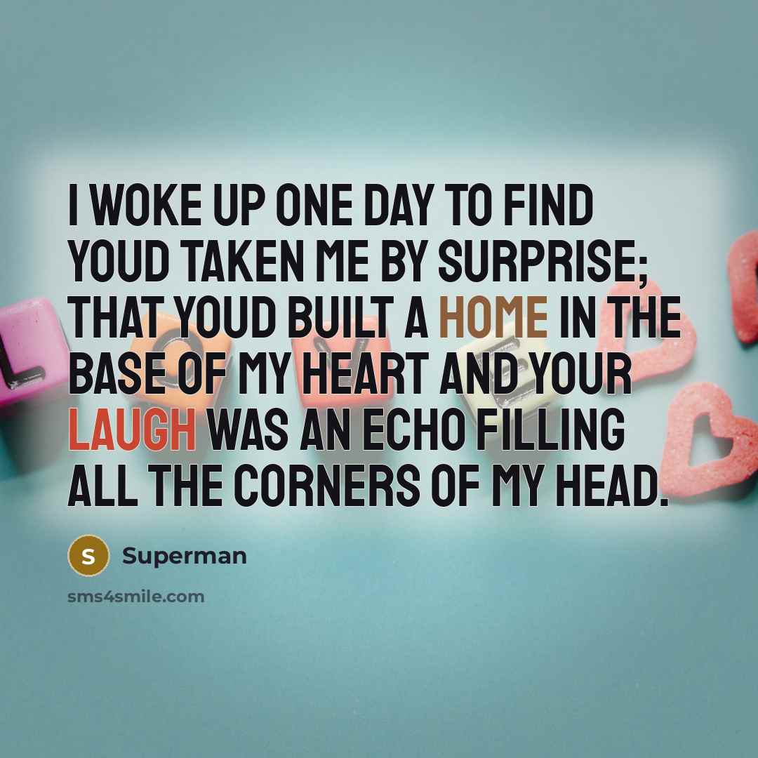 “I woke up one day to find youd taken me…” quote by Superman