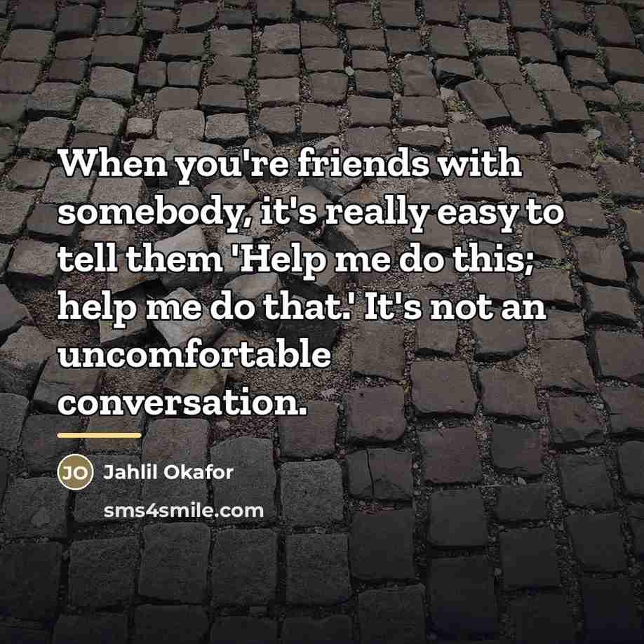 “When you're friends with somebody, it's really easy to tell…” quote by Jahlil Okafor