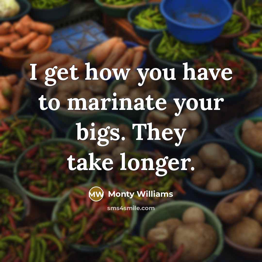 “I get how you have to marinate your bigs. They take longer.” quote by Monty Williams