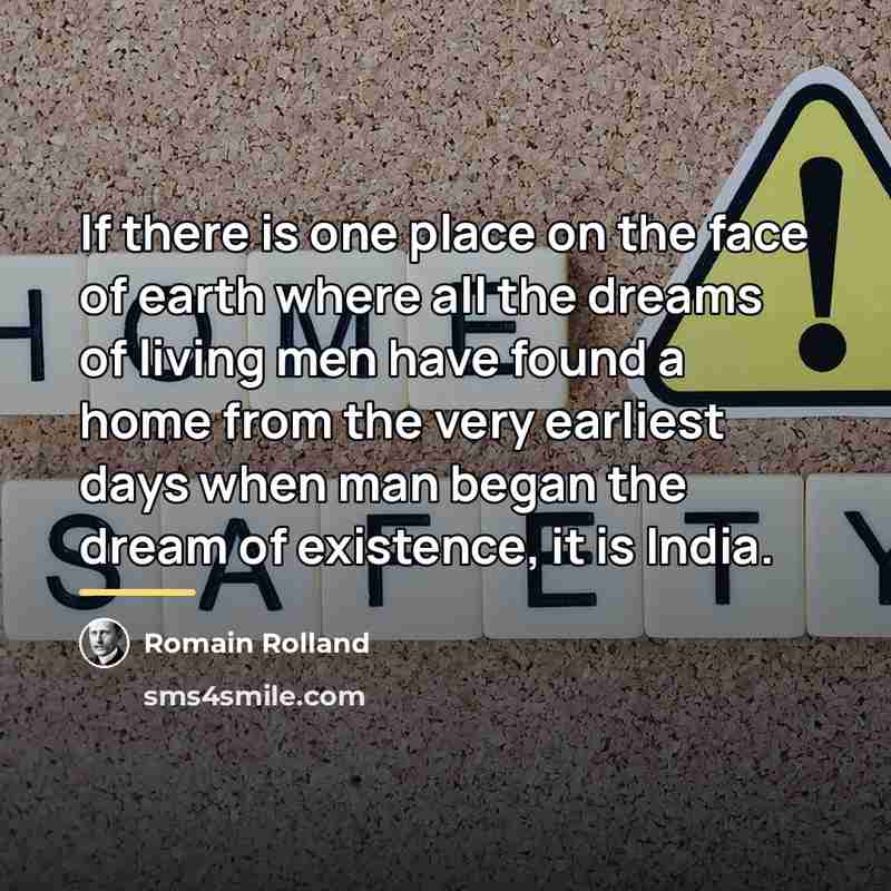 “If there is one place on the face of earth…” quote by Romain Rolland