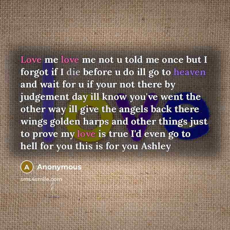 “Love me love me not u told me once but…” quote by Anonymous