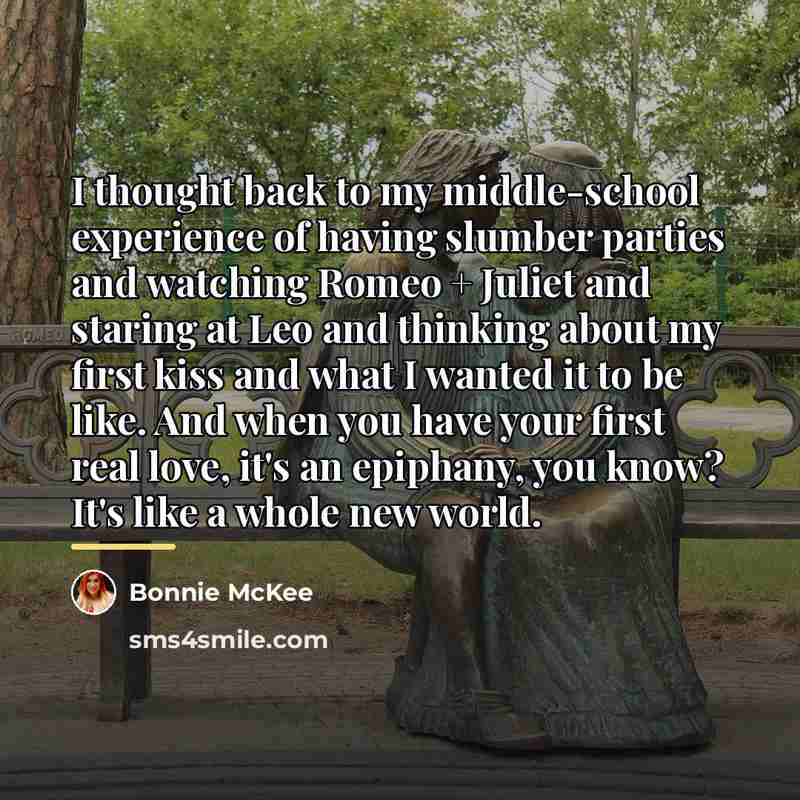 “I thought back to my middle-school experience of having slumber…” quote by Bonnie McKee