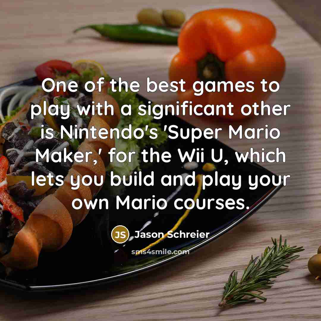 “One of the best games to play with a significant…” quote by Jason Schreier