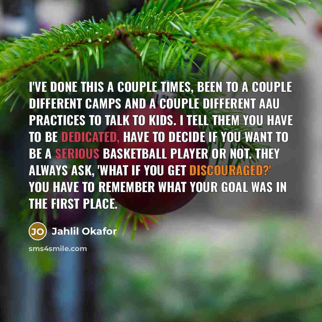 “I've done this a couple times, been to a couple…” quote by Jahlil Okafor