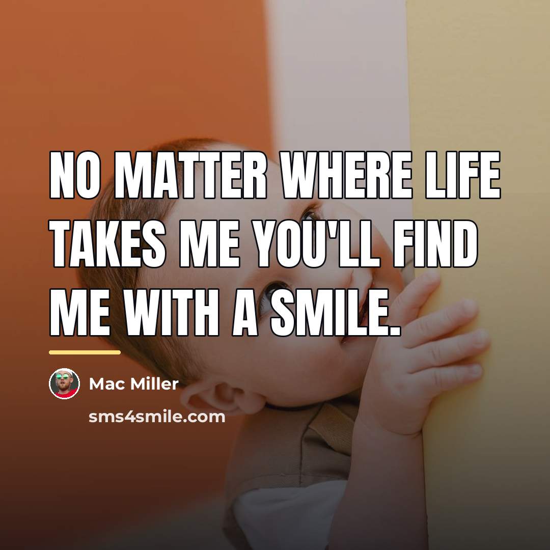 “No matter where life takes me you'll find me with…” quote by Mac Miller