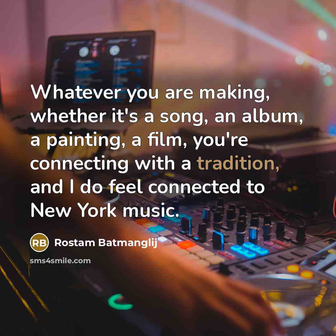 “Whatever you are making, whether it's a song, an album,…” quote by Rostam Batmanglij