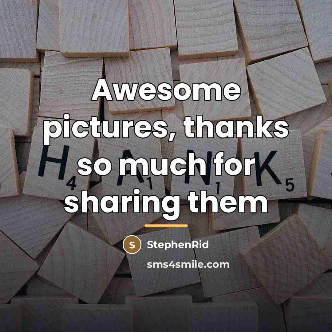“Awesome pictures, thanks so much for sharing them…” quote by StephenRid