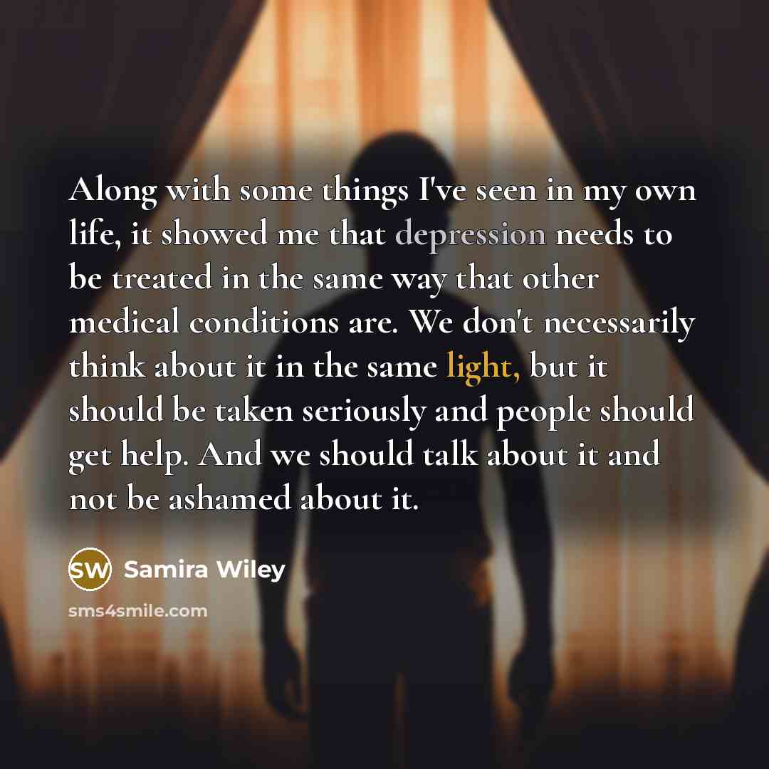 “Along with some things I've seen in my own life,…” quote by Samira Wiley