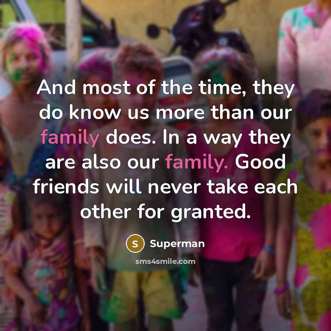 “And most of the time, they do know us more…” quote by Superman