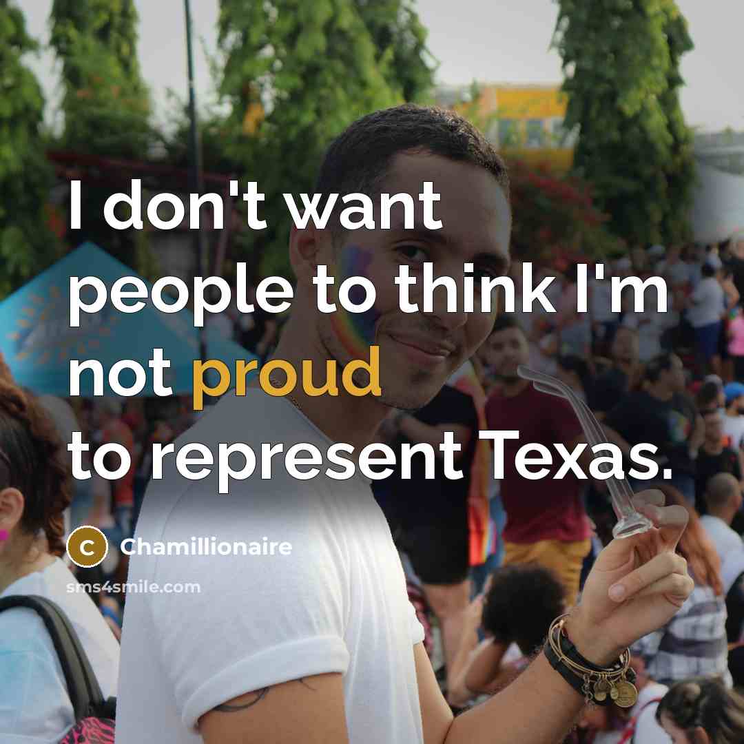 “I don't want people to think I'm not proud to…” quote by Chamillionaire