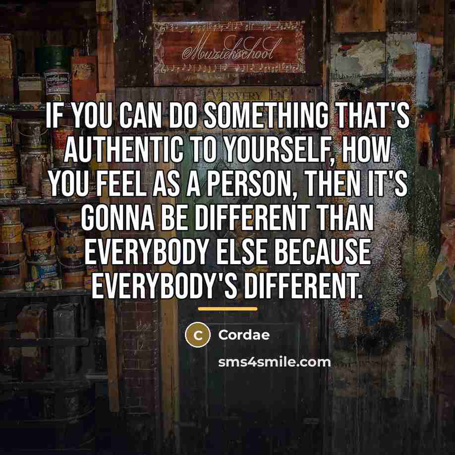 “If you can do something that's authentic to yourself, how…” quote by Cordae