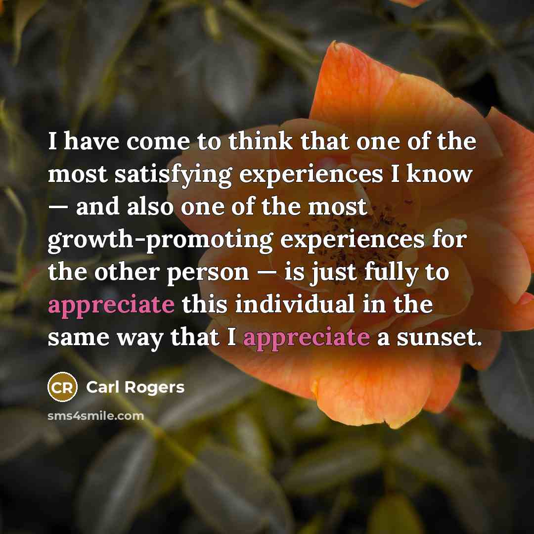 “I have come to think that one of the most…” quote by Carl Rogers