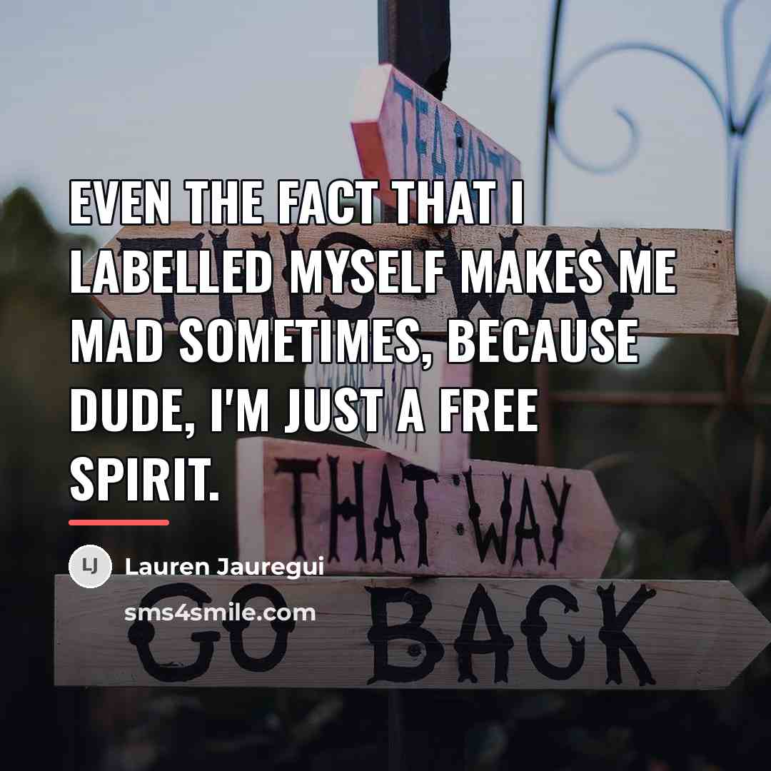 “Even the fact that I labelled myself makes me mad…” quote by Lauren Jauregui