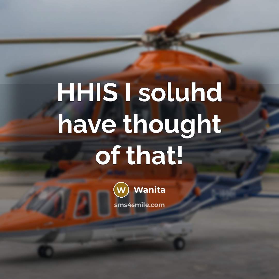 “HHIS I soluhd have thought of that!” quote by Wanita