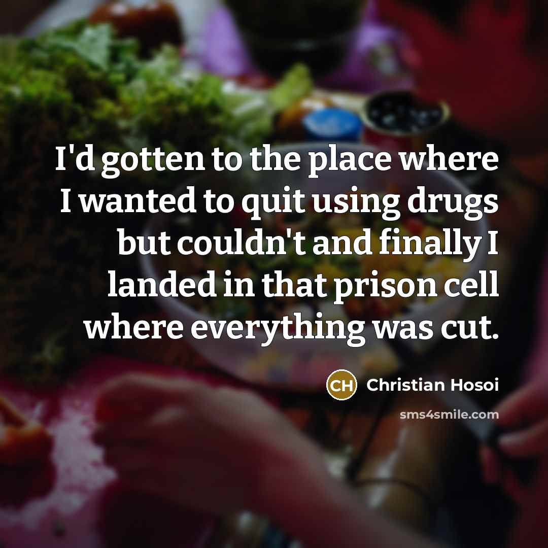 “I'd gotten to the place where I wanted to quit…” quote by Christian Hosoi