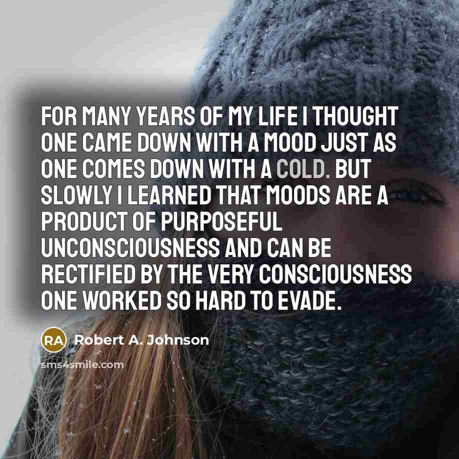 “For many years of my life I thought one came…” quote by Robert A. Johnson