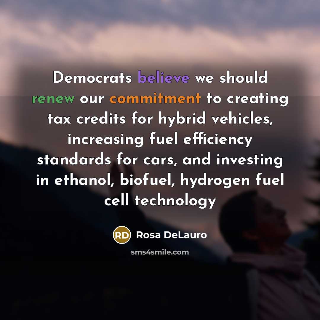 “Democrats believe we should renew our commitment to creating tax…” quote by Rosa DeLauro
