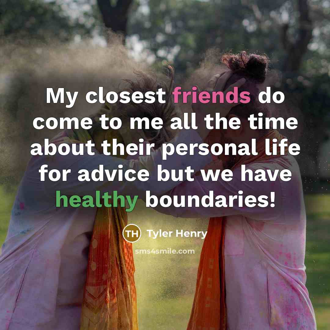 “My closest friends do come to me all the time…” quote by Tyler Henry