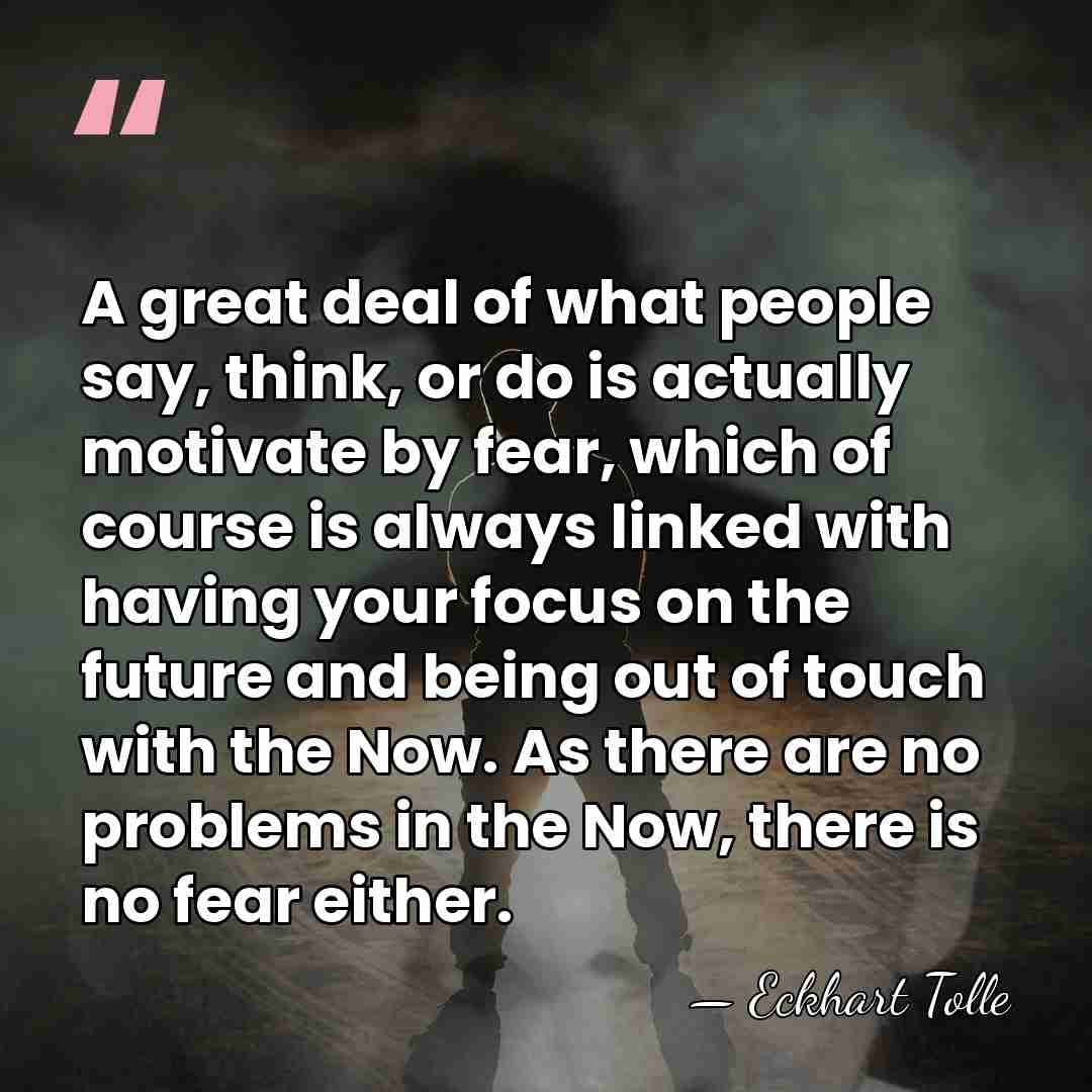 A great deal of what people say, think, or do is actually&hellip; - Eckhart Tolle