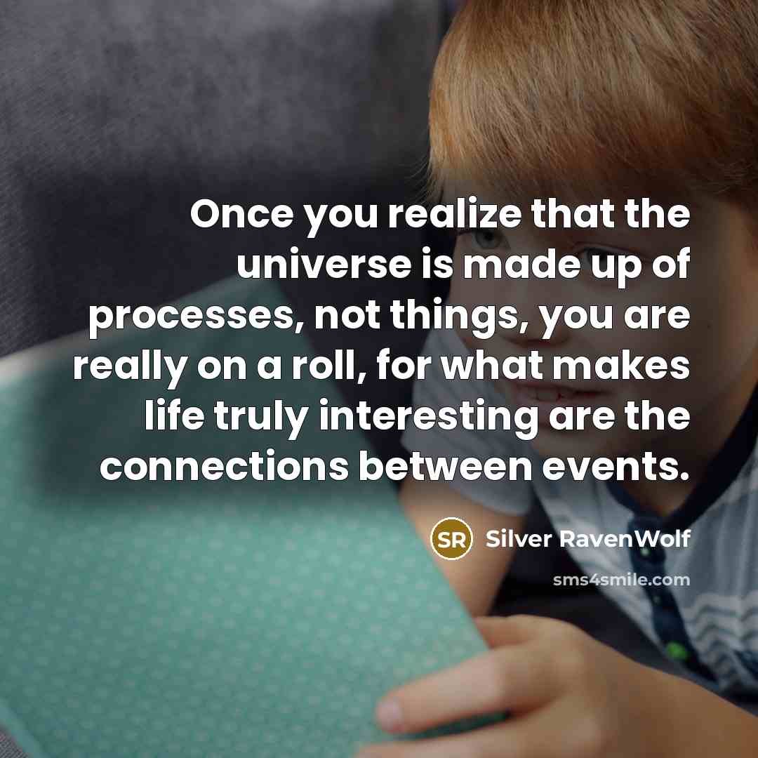 “Once you realize that the universe is made up of…” quote by Silver RavenWolf