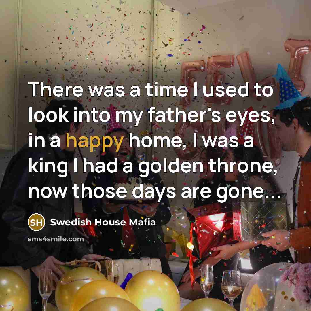 “There was a time I used to look into my…” quote by Swedish House Mafia